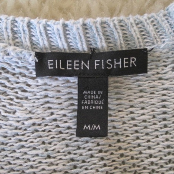 Eileen Fisher Organic Linen/Cotton Knit Sweater - Picture 4 of 7